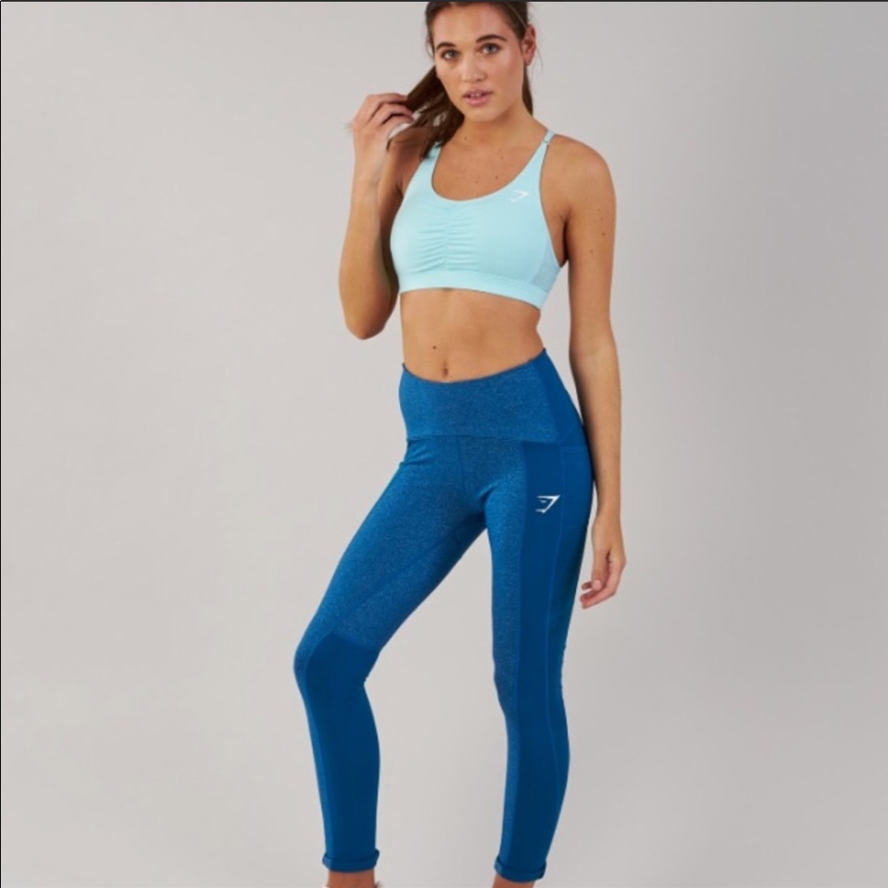 Gymshark blue leggings